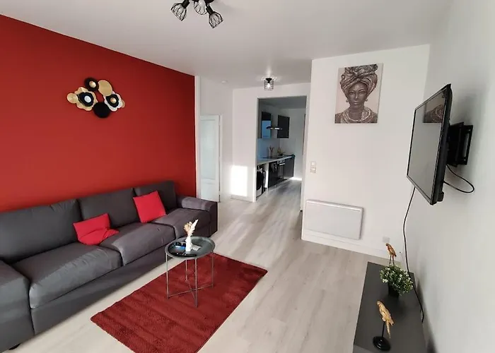 Apartamento Meuble F4 Centre Proche Gare Sncf, Stade Rugby, Jaude, Clermont-Ferrand